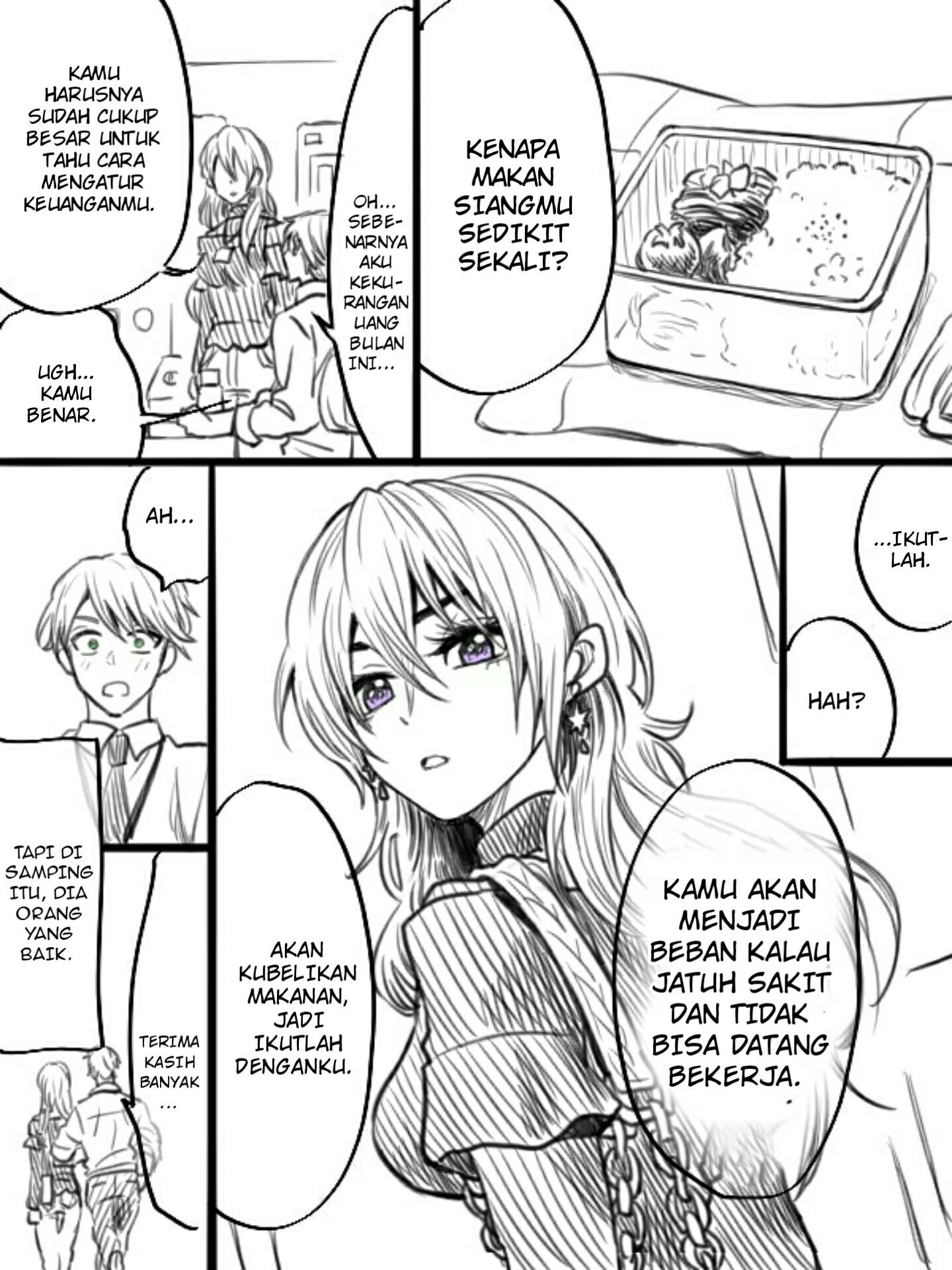 Awkward Senpai Chapter 01 Gambar 3